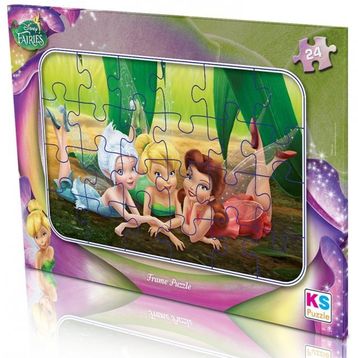 KS 24 Parça Fairies Frame Puzzle