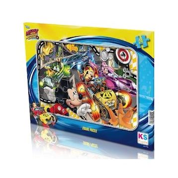 KS 24 Parça Mickey Mouse Frame Puzzle