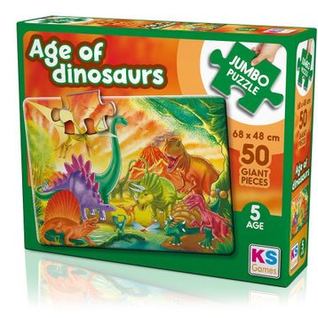 KS Age Of Dinosaurs Jumbo Puzzle