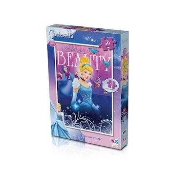 KS Cinderella / 50 Parça Puzzle
