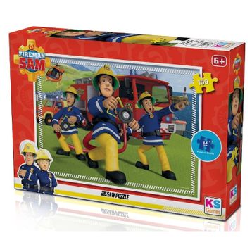 KS Fireman Sam 100 Parça Puzzle