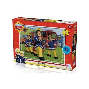 KS Fireman Sam 100 Parça Puzzle