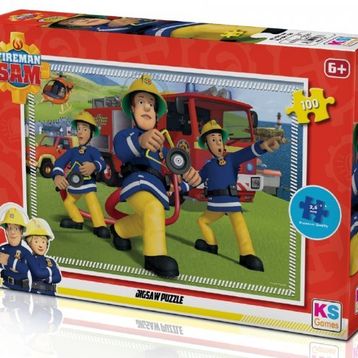 KS Fireman Sam 100 Parça Puzzle