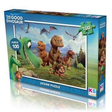 Ks Games 100 Parça İyi Dinazor Çocuk Puzzle