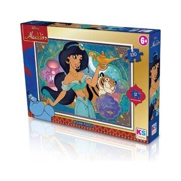 KS Games 100 Parça Puzzle Alladdin