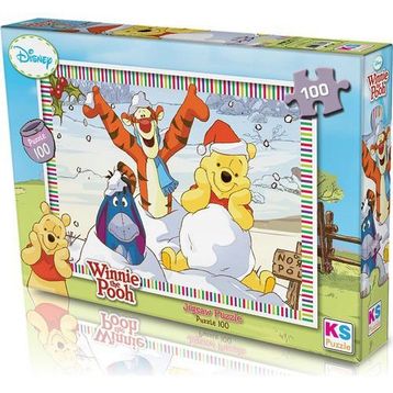 Ks Games 100 Parça Winnie The Pooh Puzzle