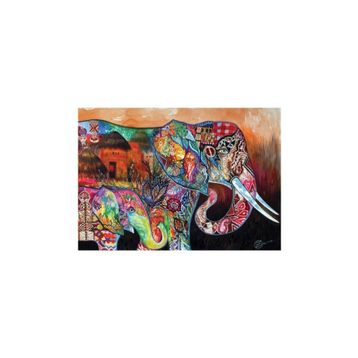 KS Games 1000 Parça African Patchwork Puzzle