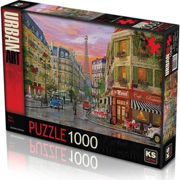 KS Games 1000 Parça Ayakkabı Dükkanı Puzzle