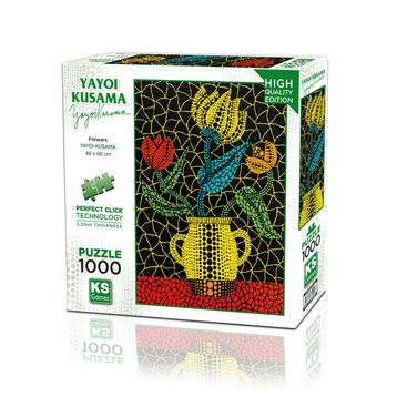 KS Games 1000 Parça Çiçekler Puzzle