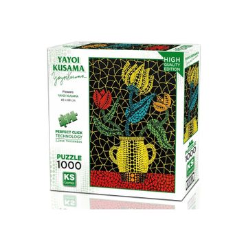 KS Games 1000 Parça Çiçekler Puzzle