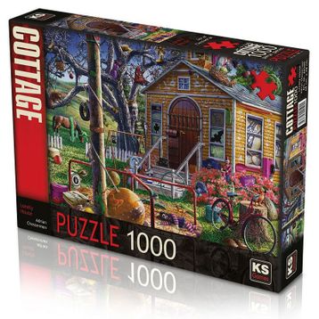 KS Games 1000 Parça Lonely House Puzzle