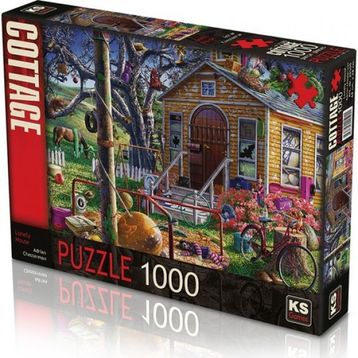 KS Games 1000 Parça Lonely House Puzzle