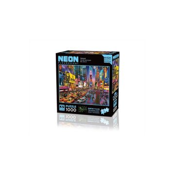 KS Games 1000 Parça Metropol Neon Puzzle