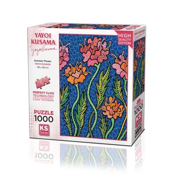 KS Games 1000 Parça Yaz Çiçekleri Puzzle
