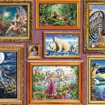 KS Games 1000 Sanat Galerisi Puzzle