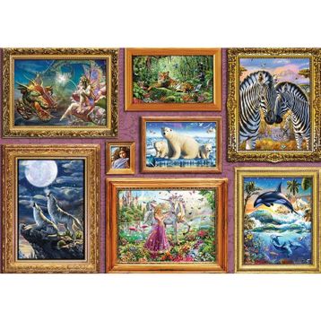 KS Games 1000 Sanat Galerisi Puzzle