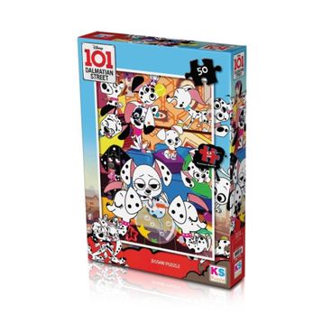 Ks Games 101 Dalmaçyalı 50 Parça Puzzle