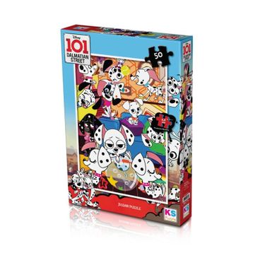 Ks Games 101 Dalmaçyalı 50 Parça Puzzle