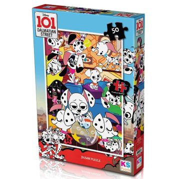 Ks Games 101 Dalmaçyalı 50 Parça Puzzle