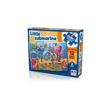 Ks Games 12 Parça Little Submarine Jumbo Boy Puzzle