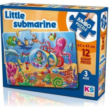 Ks Games 12 Parça Little Submarine Jumbo Boy Puzzle