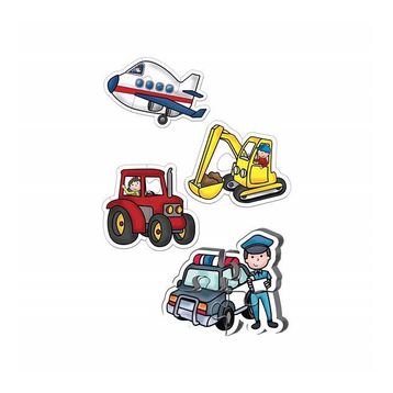 KS Games 12004 Meslekler Ve Taşıtlar Baby Puzzle
