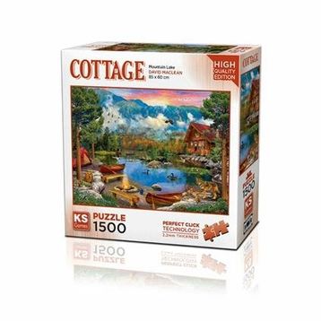 KS Games 1500 Parça Dağ Gölü Puzzle