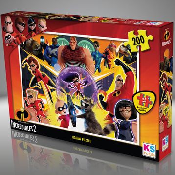 KS Games 200 Parça Incredibles 2 Puzzle