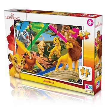 KS Games 200 parça Lion King Puzzle