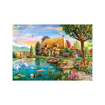 KS Games 2000 Parça Lakeside Cottage Puzzle