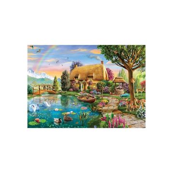KS Games 2000 Parça Lakeside Cottage Puzzle