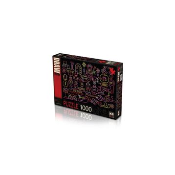 KS Games 20518 1000 Parça Robot Workshop Puzzle