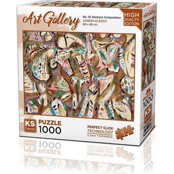 KS Games 20663 No:10 Abstract Composition 1000 Parça Puzzle