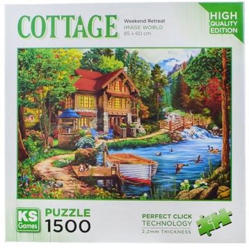 KS Games 20766 1000 Parça Metropol Neon Puzzle