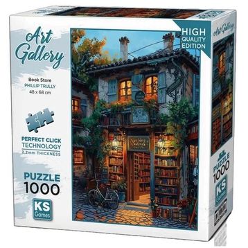KS Games 20790 Book Store 1000 Parça Puzzle