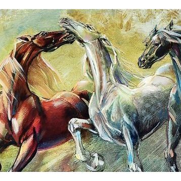KS Games 21007 1000 Parça Panorama Dream Horses Puzzle