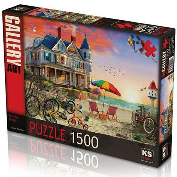 KS Games 22012 1500 Parça Summer House Puzzle