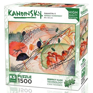 KS Games 22031 Aquarell No:6 1500 Parça Puzzle