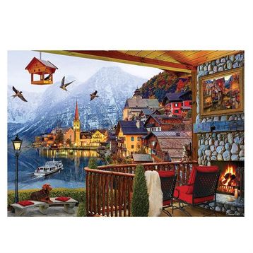 KS Games 22506 2000 Parça Hallstatt Puzzle