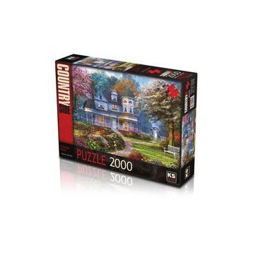 KS Games 22508 2000 Parça Victorian Home Puzzle