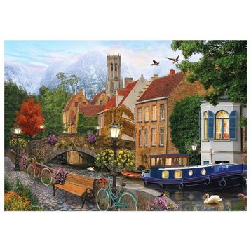 KS Games 22509 2000 Parça Canal Living Puzzle