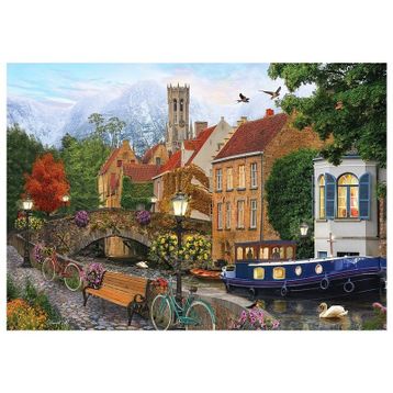 KS Games 22509 2000 Parça Canal Living Puzzle