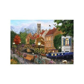 KS Games 22509 2000 Parça Canal Living Puzzle