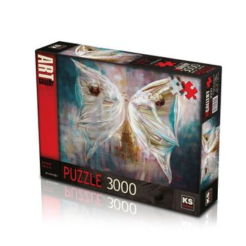 KS Games 23005 Kelebek 3000 Parça Puzzle Seti