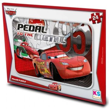 Ks Games 24 Parça Cars Frame Puzzle