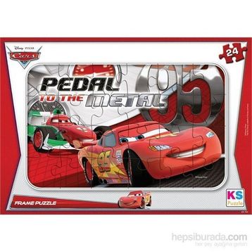 Ks Games 24 Parça Cars Frame Puzzle