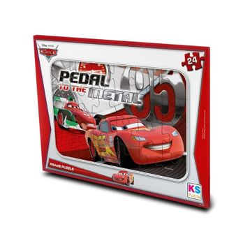 Ks Games 24 Parça Cars Frame Puzzle