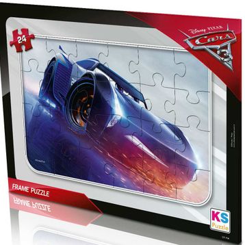 Ks Games 24 Parça Cars Frame Puzzle