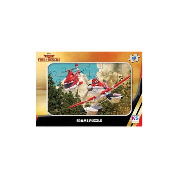Ks Games 24 Parça Frame Planes Çocuk Puzzle