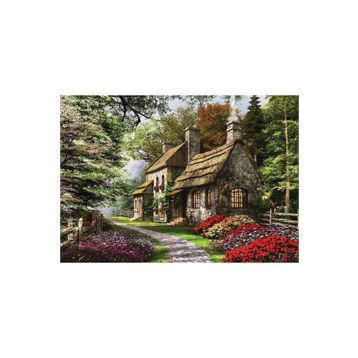 KS Games 24009 200 Parça Carnation Cottage Puzzle